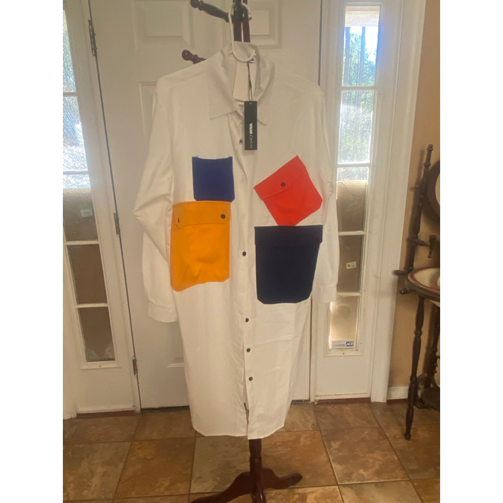 Women's Fashion Nova Midi Shirt Dress S